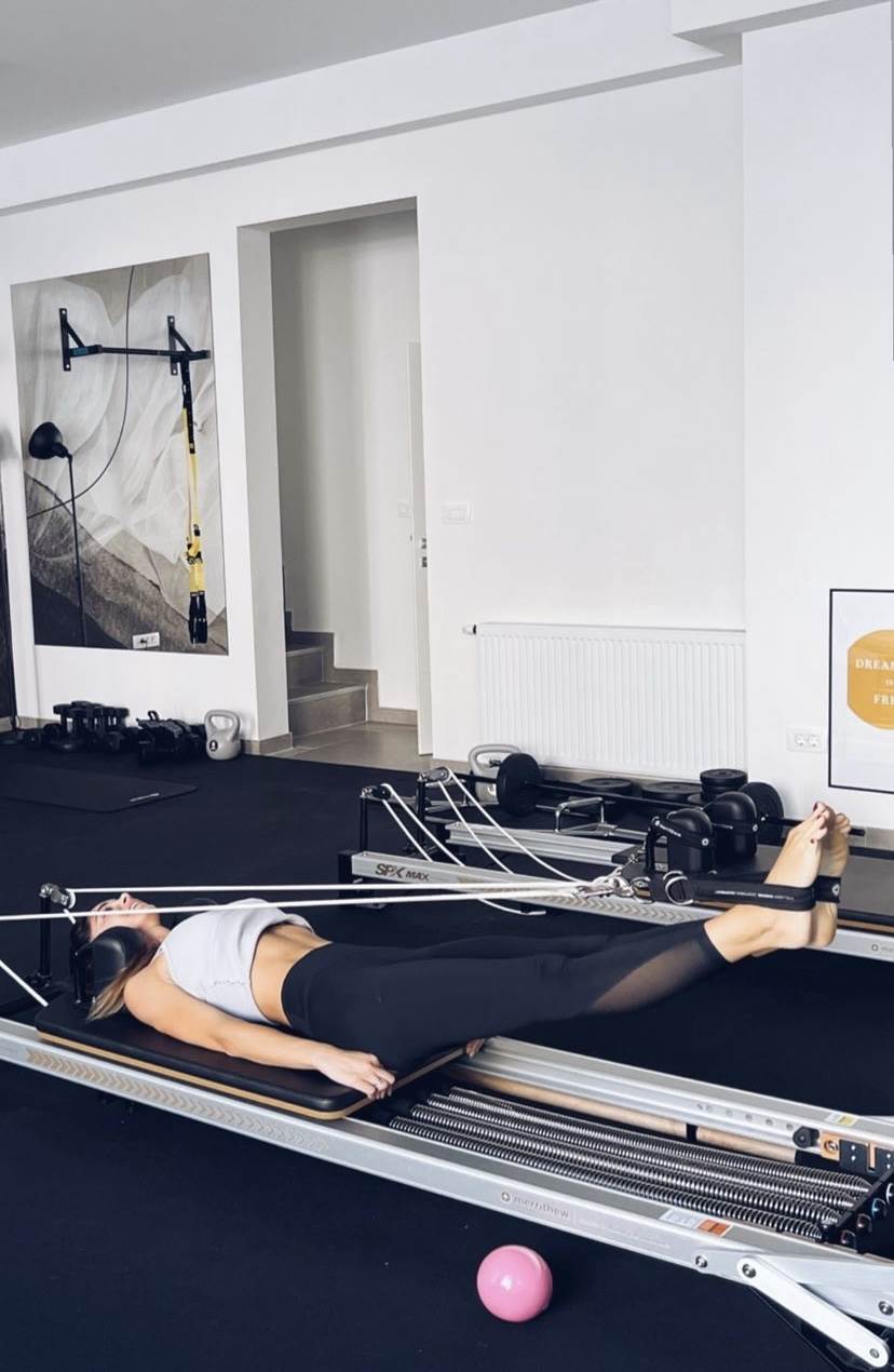 Iva Šarić trenira pilates.