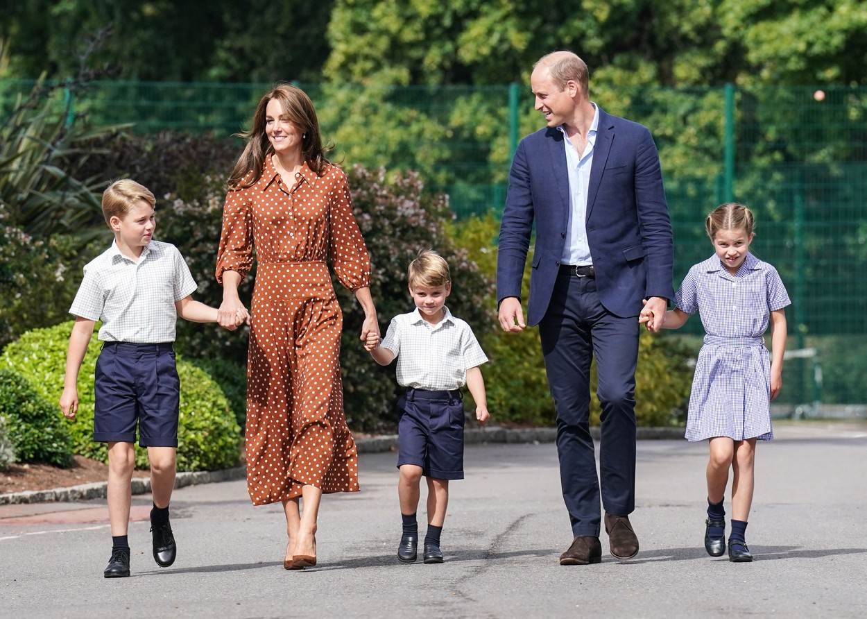 Kate Middleton i princ William s djecom