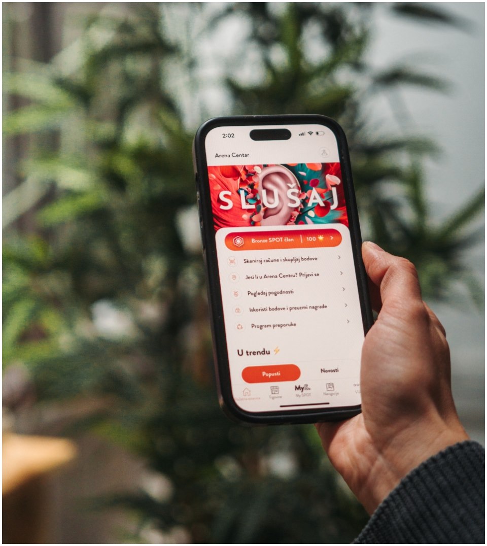 Arena SPOT aplikacija