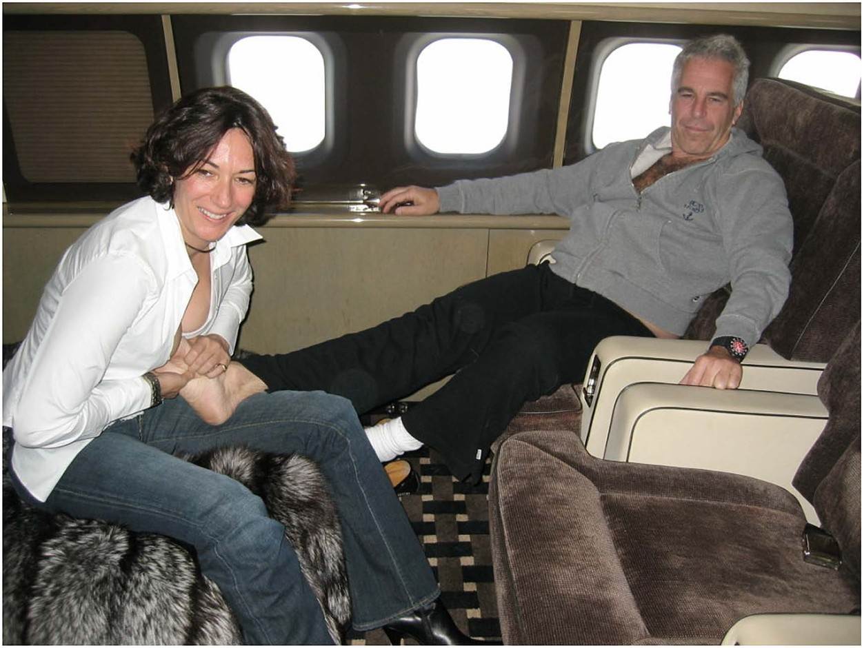 Ghislaine Maxwell i Jeffrey Epstein