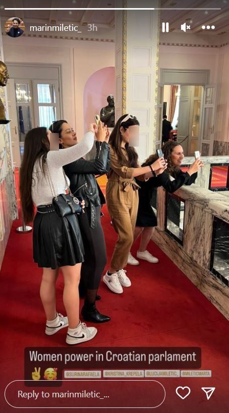 Kristina Krepela i Marin Miletić slave rođendan njegove kćeri