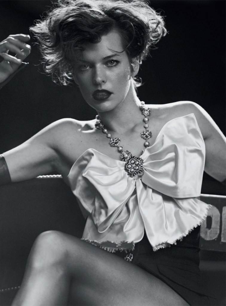 Milla Jovovich kao diva iz kazališta