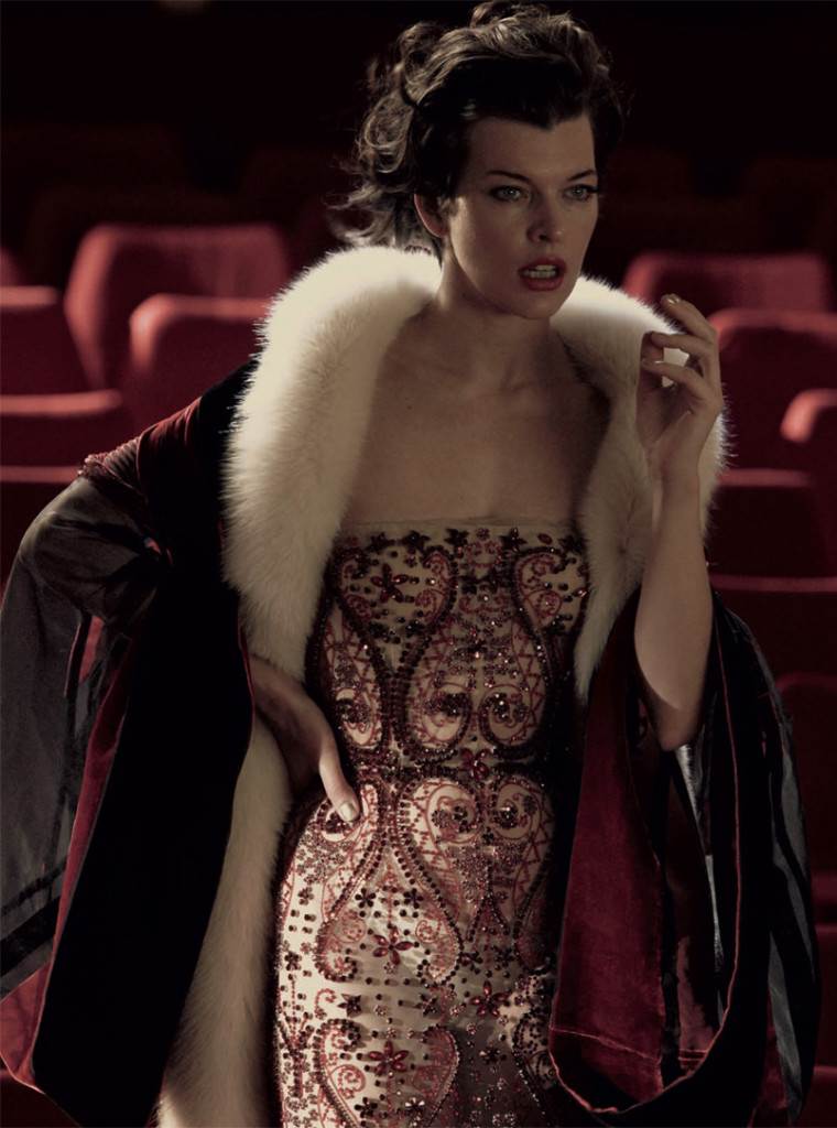Milla Jovovich kao diva iz kazališta