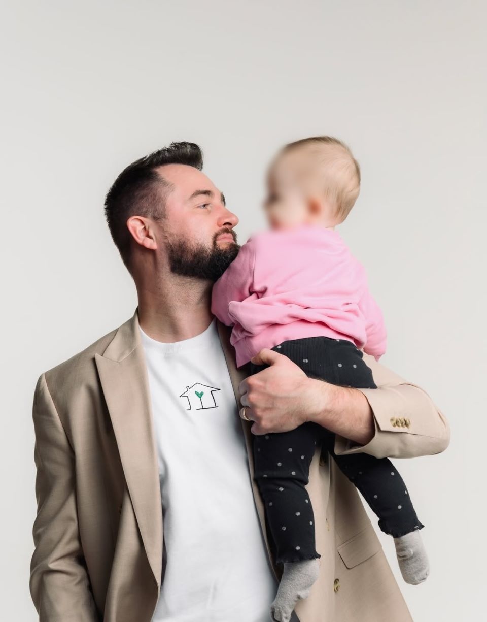 Matija Cvek pozirao s kćeri Lotom