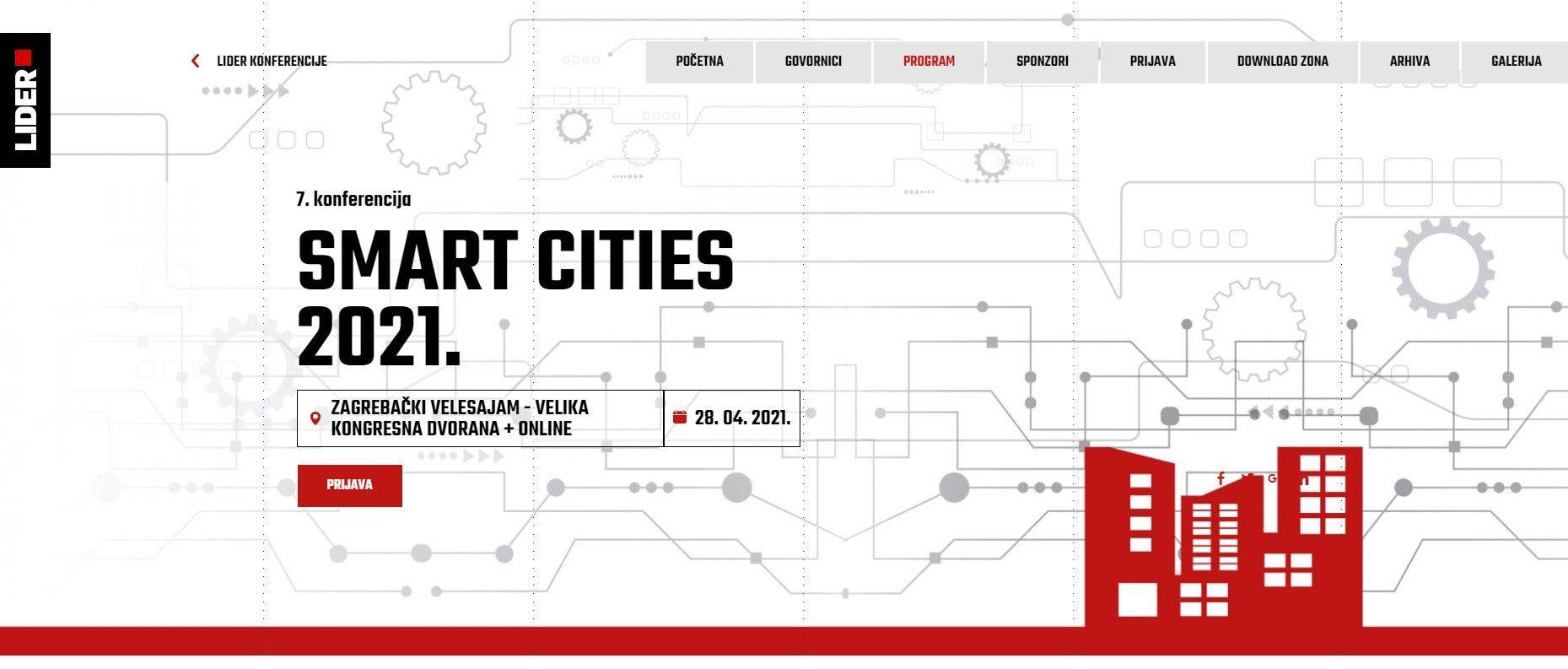 KONFERENCIJA SMART CITIES 2021 Implementacija pametnih rješenja u praksi
