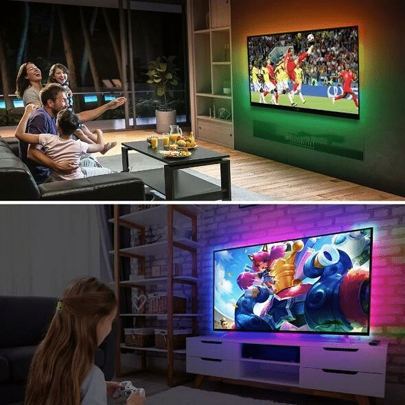 SVI ĆE VAM NA OVOME ZAVIDJETI: Pogledajte kako na običnom televizoru napraviti Ambilight