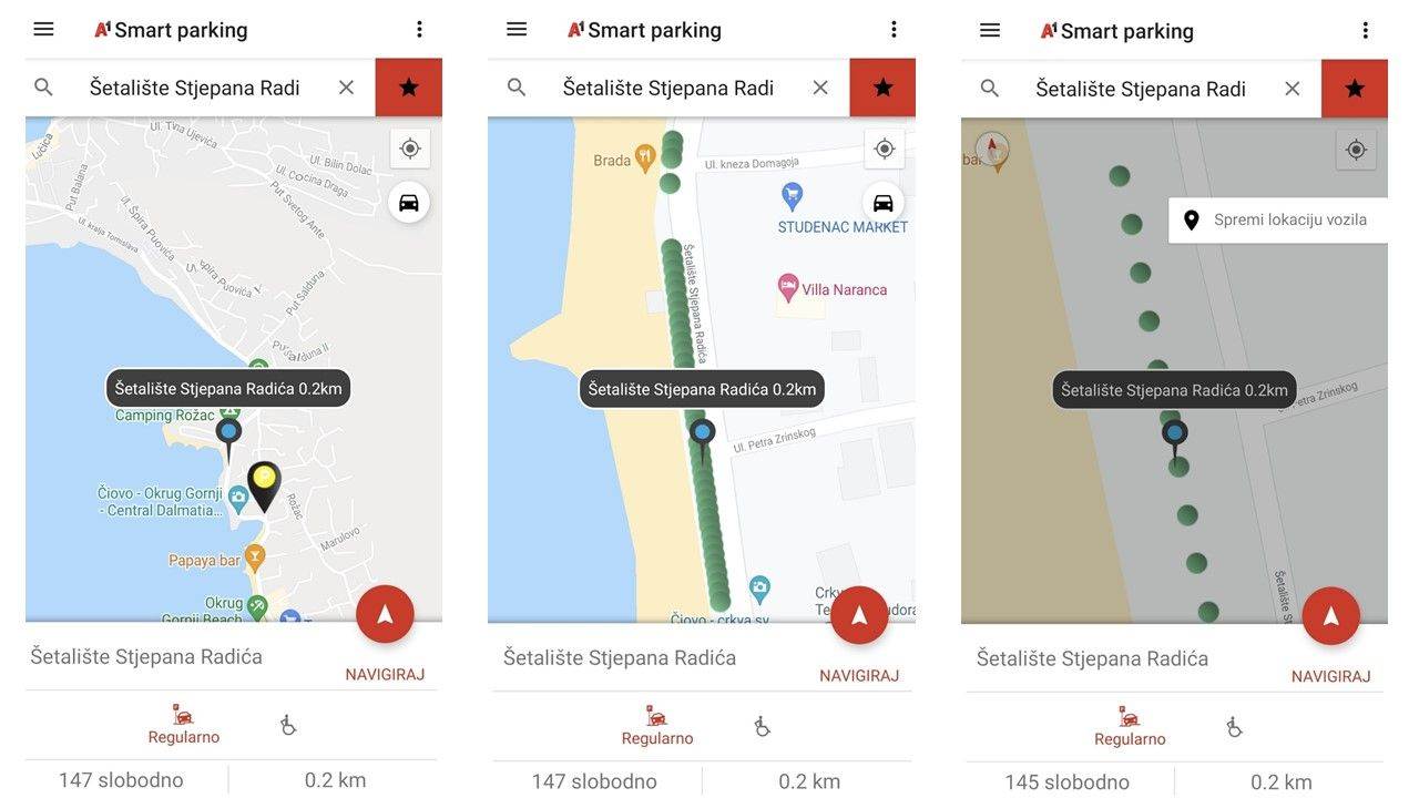 Nakon Vukovara, pametan parking stigao i na otok Čiovo