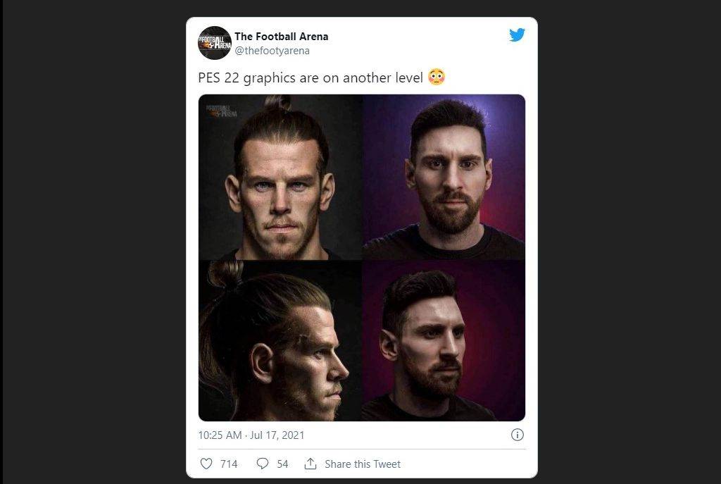 PES 2022 Lionel Messi i Gareth Bale izgledaju zastrašujuće realno