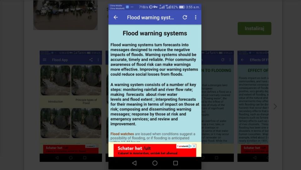 Mogu li nas mobilne aplikacije upozoriti na poplave?