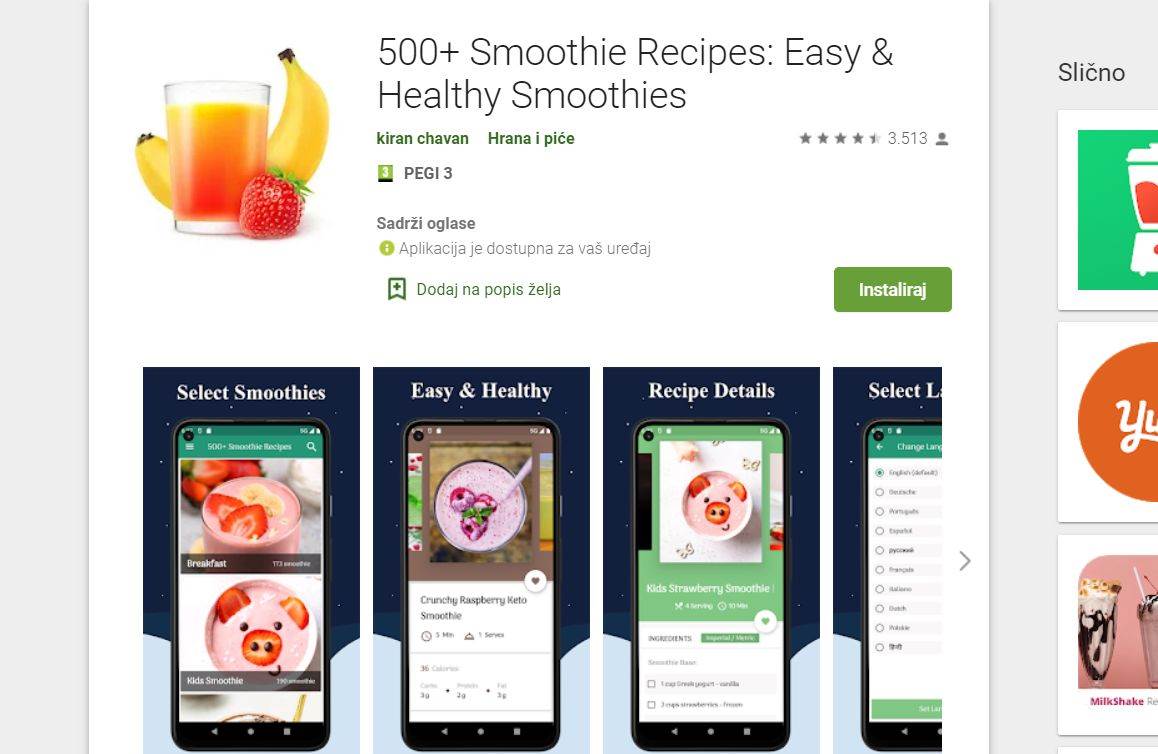 ZDRAVO I OSVJEŽAVAJUĆE Osjećajte se bolje pomoću aplikacije