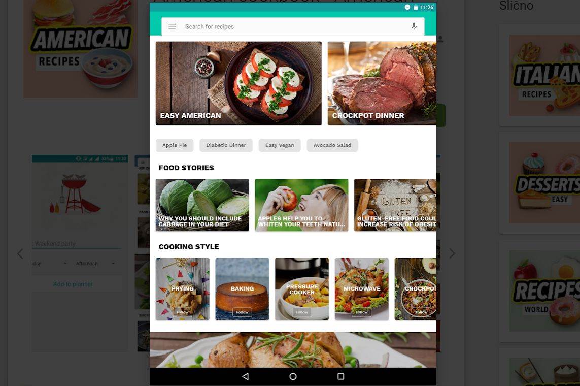 American cookbook - American food recipes