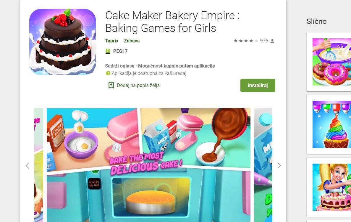 Aplikacije kolači 4