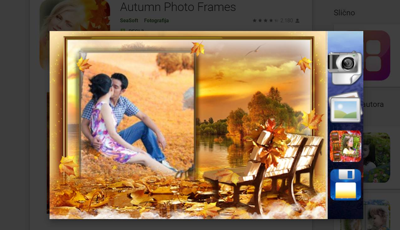 Autumn Photo Frames