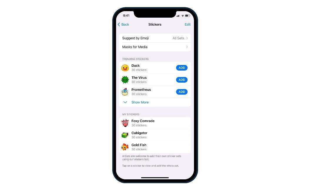 Telegram Settings updated for iOS 15.jpg