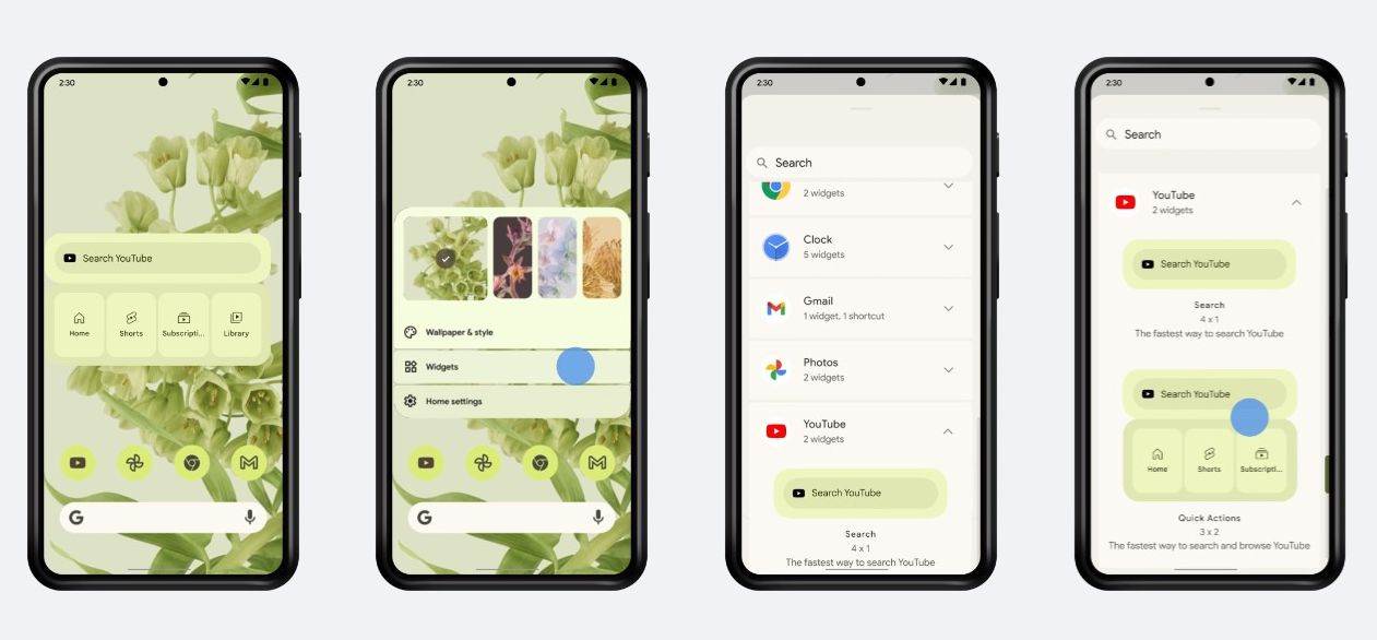 YouTube Android widget.jpg