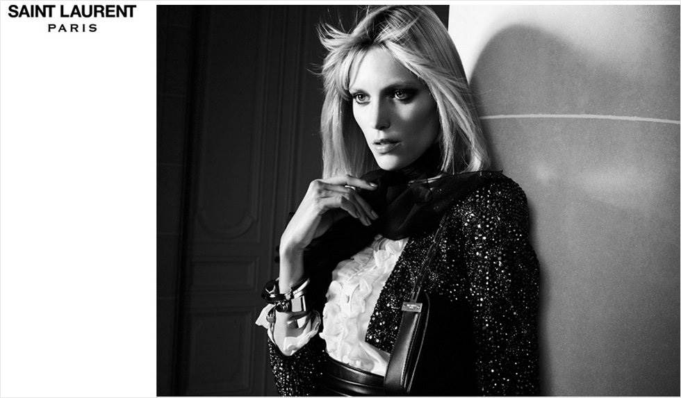 Anja Rubik je novo lice Saint Laurenta 