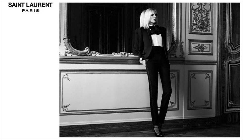 Anja Rubik je novo lice Saint Laurenta 