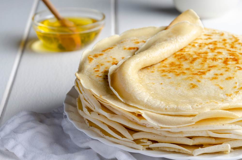 Slane palacinke punjene sirom i špinatom