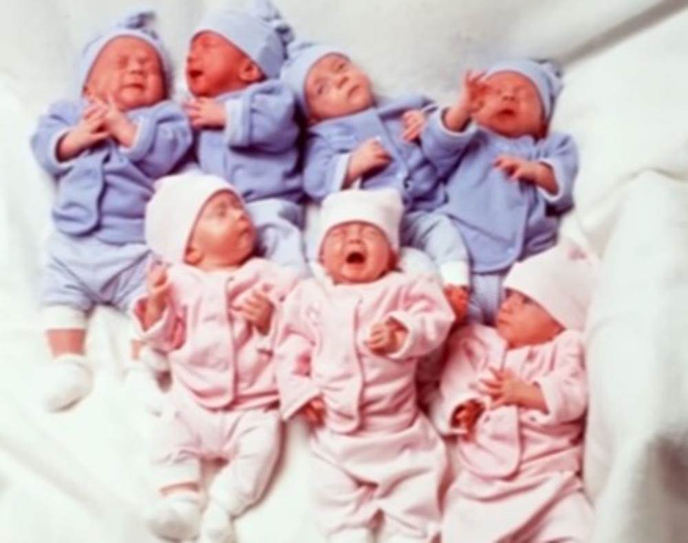 Prve sedmorke na svijetu slave 26 rodendan