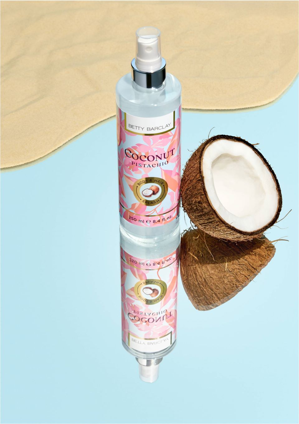 Mirisni ljetni trend Betty Barclay Coconut Pistachio Body & Hair Splash