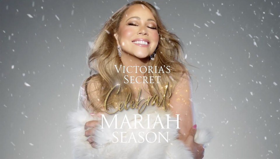 Mariah Carey u božićnoj kampanji Victorias Secret