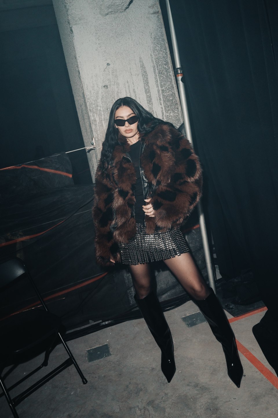 Charli XCX i HM koncert na Times Squareu