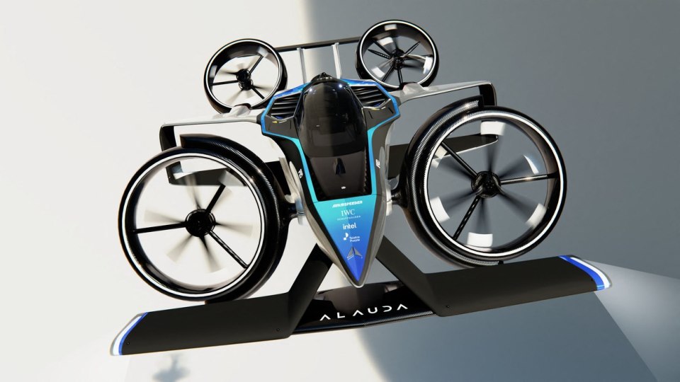 Prvi leteći trkaći automobil na svijeti Airspeeder Mk4