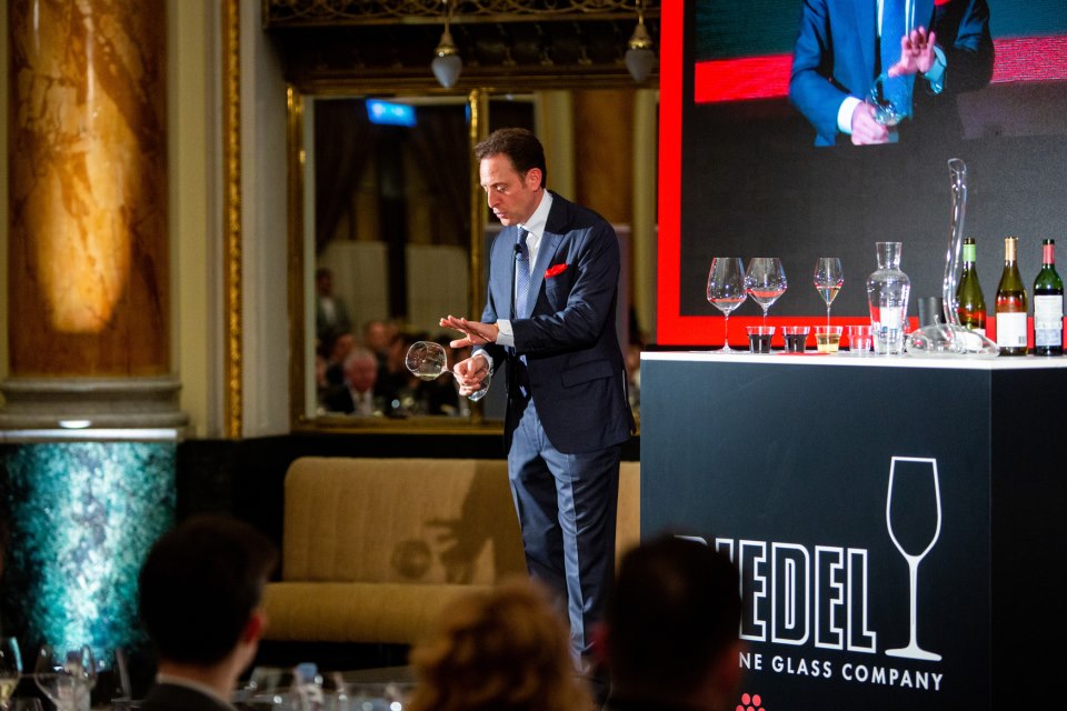 Maximilian Riedel masterclass vinske čaše Veloce