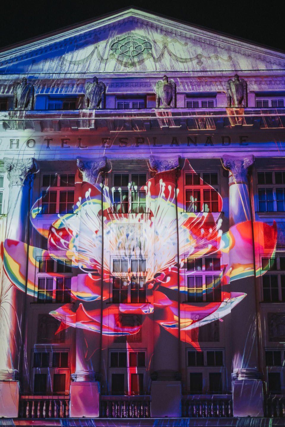 Festival svjetla i hotel Esplanade