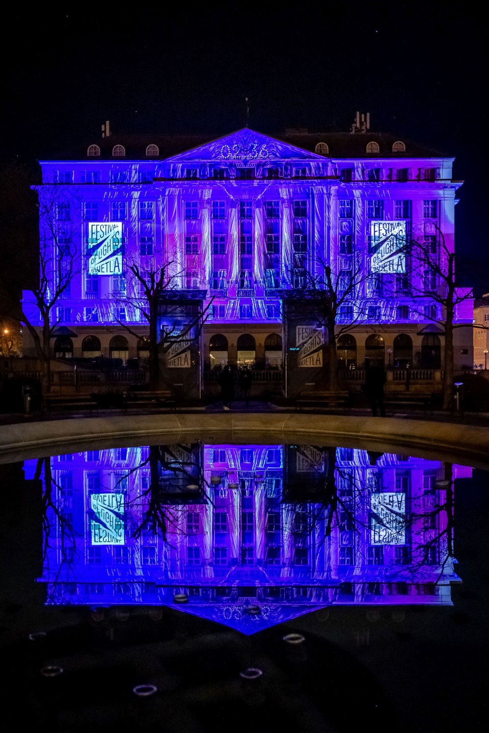 Festival svjetla i hotel Esplanade
