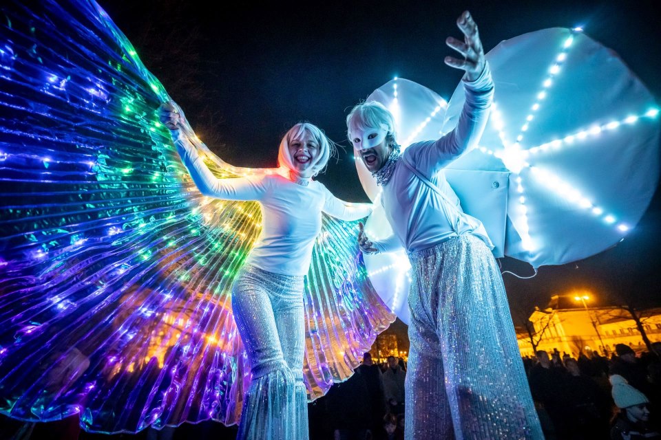 Festival svjetla i hotel Esplanade