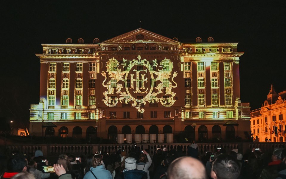 Festival svjetla i hotel Esplanade