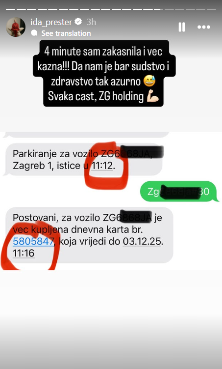 Ida Prester dobila kaznu za nepropisno parkiranje