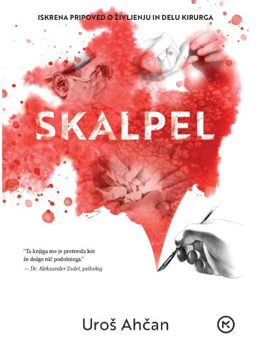 Uroš Ahčan knjiga Skalpel