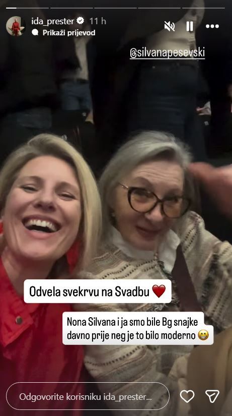 Ida Prester sa svekrvom