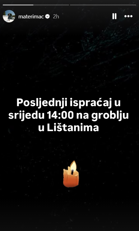 Mate Rimac oglasio se nakon očeve smrti