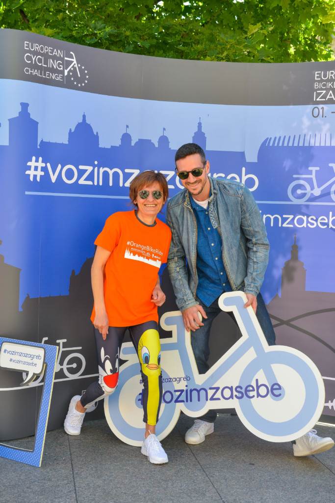 Špica u znaku Europskog biciklističkog izazova – poznate osobe vozile Orange Bike Ride