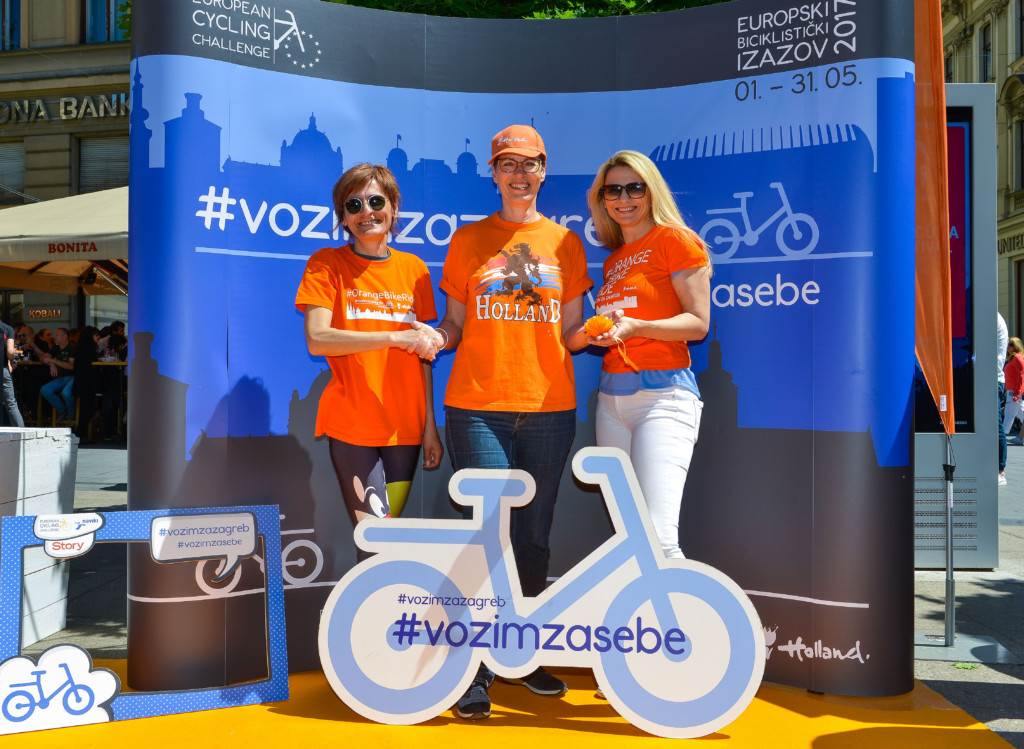 Špica u znaku Europskog biciklističkog izazova – poznate osobe vozile Orange Bike Ride