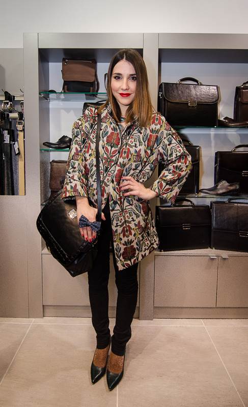 Cvjetni uzorak modna je specijalnost Marijane Batinić 