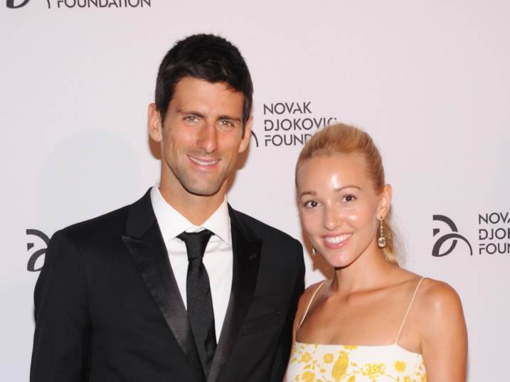 Novak i Jelena Đoković